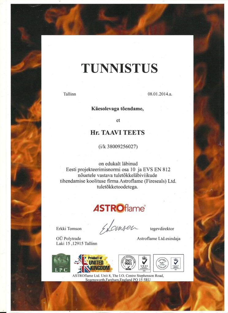 Tuletõkketööd
